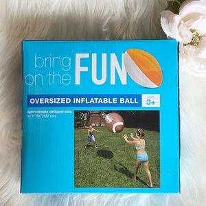 Humongous oversized inflatable ball